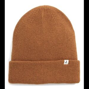 MADEWELL RECYCLED COTTON BEANIE ONE SIZE CEDAR COLOR
